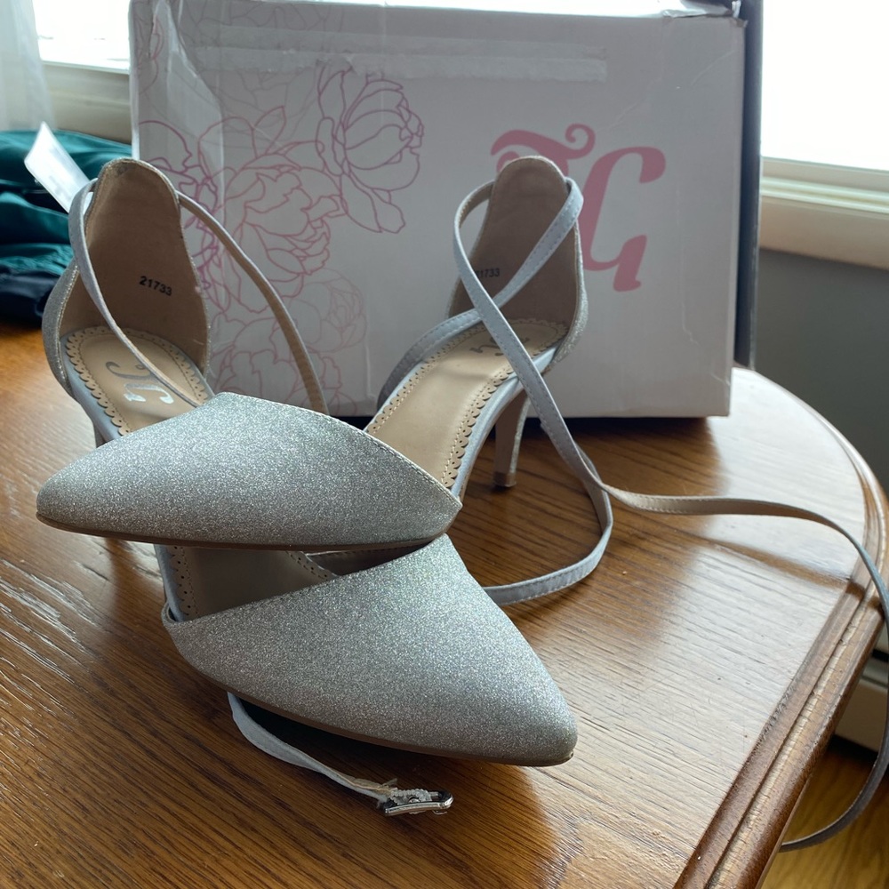COPY - Silver dress shoes